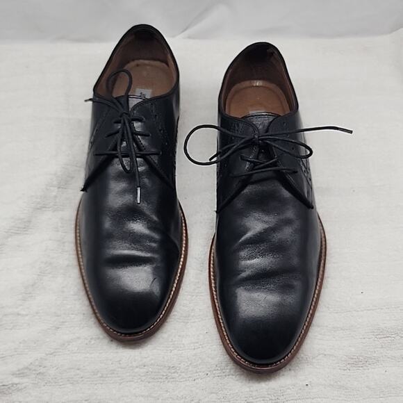 ●JOHNSTON & MURPHY● CONRAD PLAIN TOE ●LEATHER● ELEGANT● OXFORD● MENS 12 VGUC - Picture 5 of 16